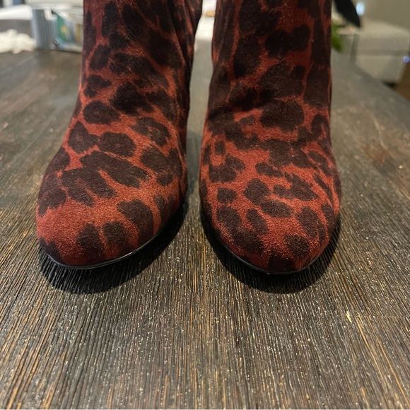 RARE Sample sale diane von furstenberg leopard booties - Picture 8 of 10
